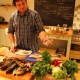 Chef Jack Scarterfield talks seafood at a class in the Culbone kitchen