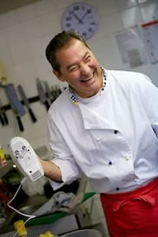 Chef Pieter van Zyl heads up the cookery school at Chequers Kitchen